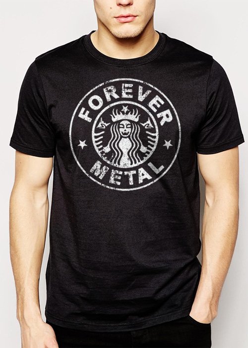 Best Buy Forever Metal Heavy Metal The Big 4 Men Adult T-Shirt Sz S-2XL