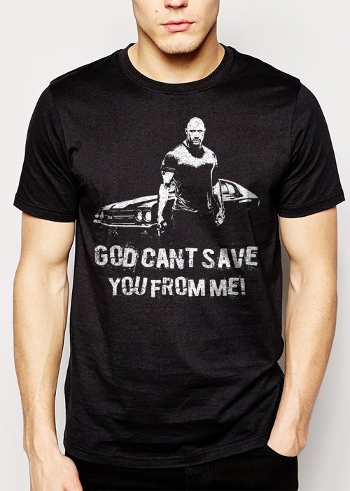 Best Buy Faster Dwayne the rock Johnson Movie Men Adult T-Shirt Sz S-2XL
