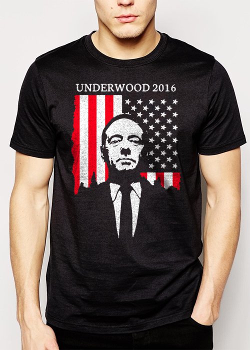 Best Buy Underwood 2016 House of Campaign Men Adult T-Shirt Sz S-2XL