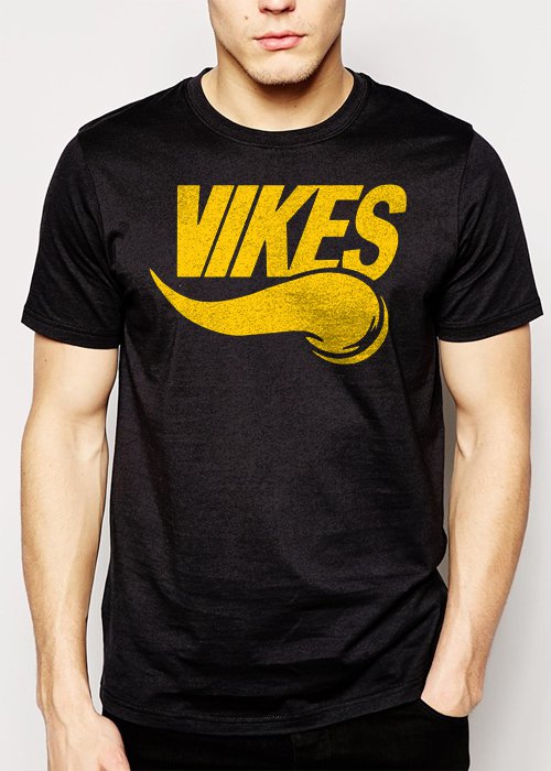 Best Buy VIKES Minnesota Vikings Men Adult T-Shirt Sz S-2XL