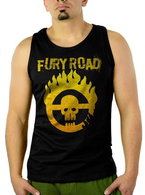 MAD MAX FURY ROAD Men Black Tank Top Sleeveless