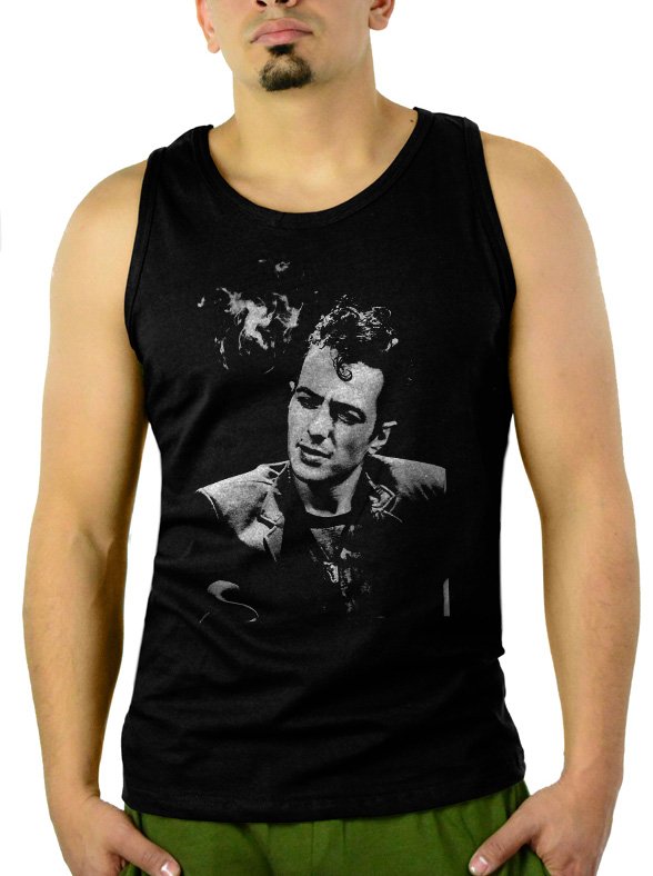 Joe Strummer BlackSz S M L XL Men Black Tank Top Sleeveless