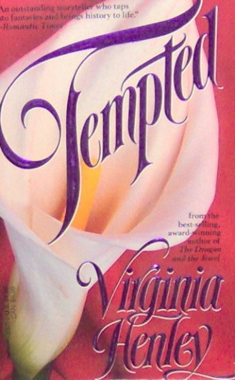 TEMPTED - By Virginia Henley - PB/1992 - Historical Romance