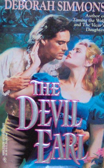 THE DEVIL EARL - By Deborah Simmons - PB/1996 - Gothic Historical Romance