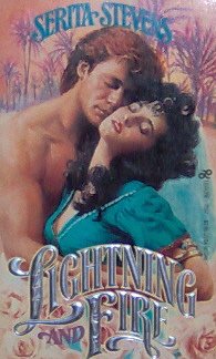 LIGHTNING AND FIRE - By Serita Stevens - PB/1987 - Historical Romance