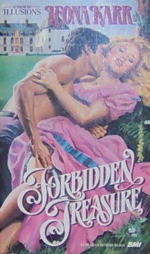 FORBIDDEN TREASURE - By - Leona Karr - PB/1988 - Romance