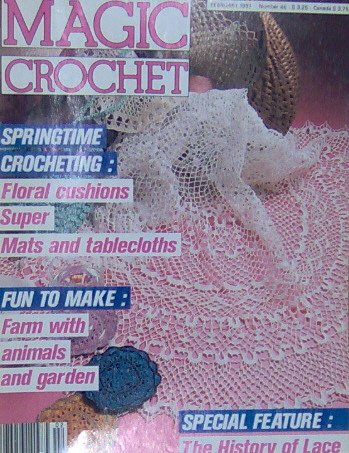 Magic Crochet Patterns- SPRINGTIME CROCHETING - February 1987 - 46