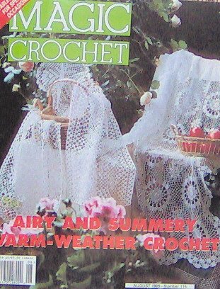 Magic Crochet - AIRY AND SUMMERY WARM-WEATHER Crochet - August 1998 - 115