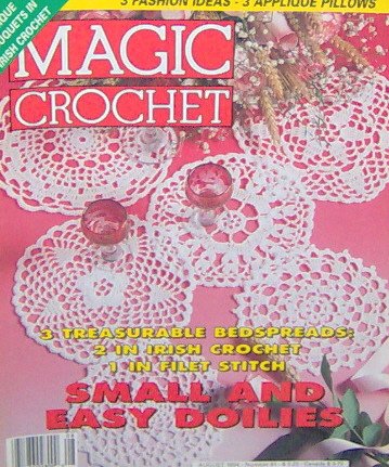 Magic Crochet - SMALL AND EASY DOILIES - August 1994 - 91