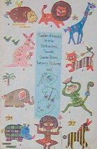 VINTAGE 10 Applique SAFARI Sew Pattern