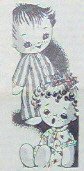 Vintage *FRECKLE FACE BOYS* Sock Doll Pattern
