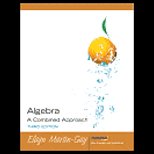 ALGEBRA:COMBINED APPROACH 0131868462