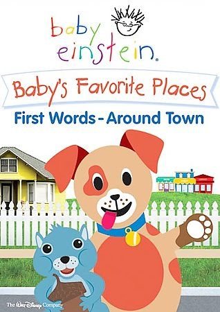 DISNEY Baby Einstein Baby's Favorite Places First Words Around Town (DVD, 2006)