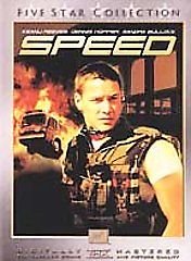 Speed (DVD, 2002, 2-Disc Set, Five Star Edition) KEANU REEVES,SANDRA BULLOCK
