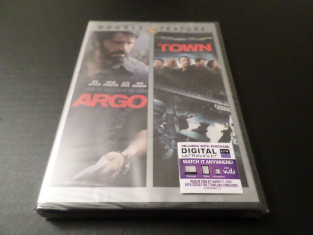 ARGO & TOWN DVD // BEN AFFLECK (BRAND NEW)