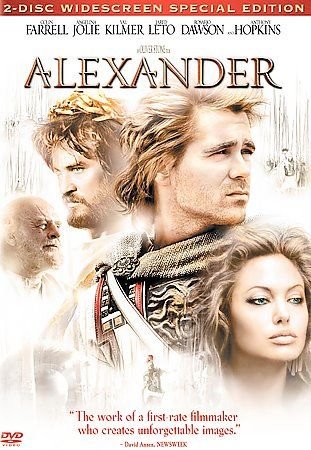 Alexander DVD, 2005, 2-Disc Set, Theatrical Version COLIN FARRELL,ANGELINA JOLIE