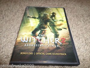 THE WITCHER 2 ASSASSINS KINGS BONUS DVD/ VIDEO GAME SOUNDTRACK