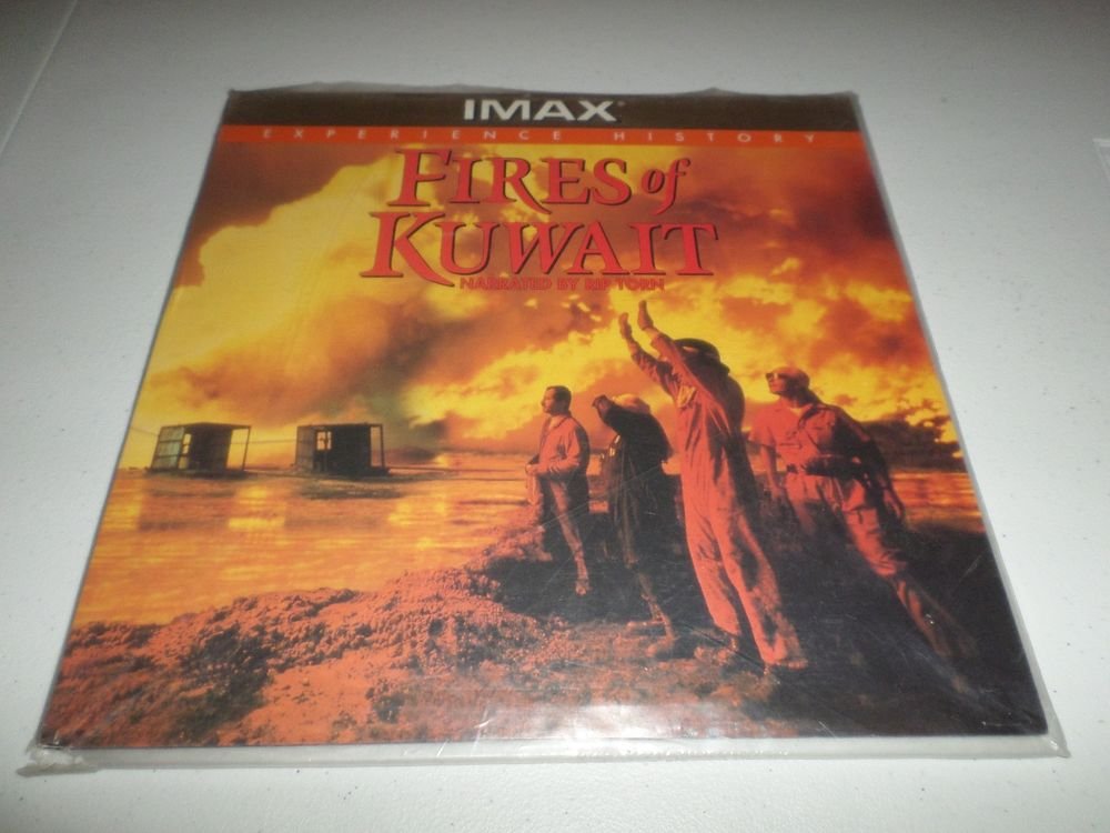 IMAX FIRES OF KUWAIT LASERDISC