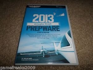 ASA 2013 PRIVATE PILOT PREPWARE CD-ROM & STUDY GUIDE