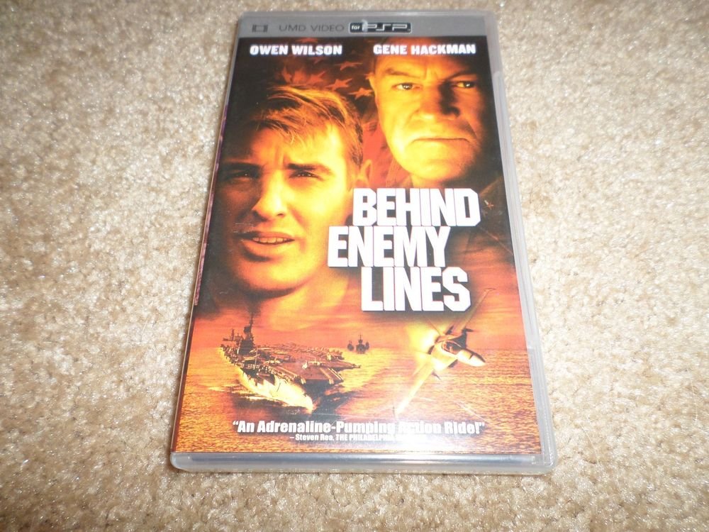 Behind Enemy Lines (UMD, 2006,Widescreen) PLAYSTATION PSP GENE HACKMAN