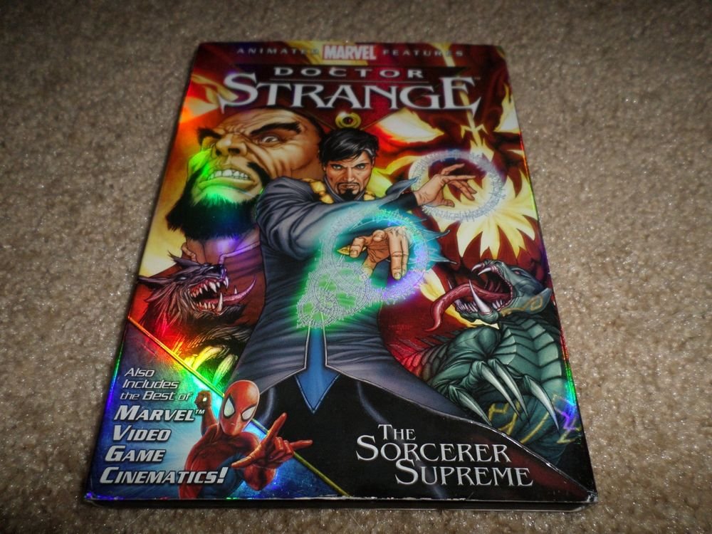 MARVEL ANIMATE FEATURES DOCTOR STRANGE THE SORCERER SUPREME DVD