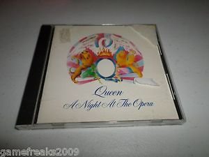 QUEEN A NIGHT AT THE OPERA MADE IN ENGLAND IMPORT CD EMI RECORDS CD 1975