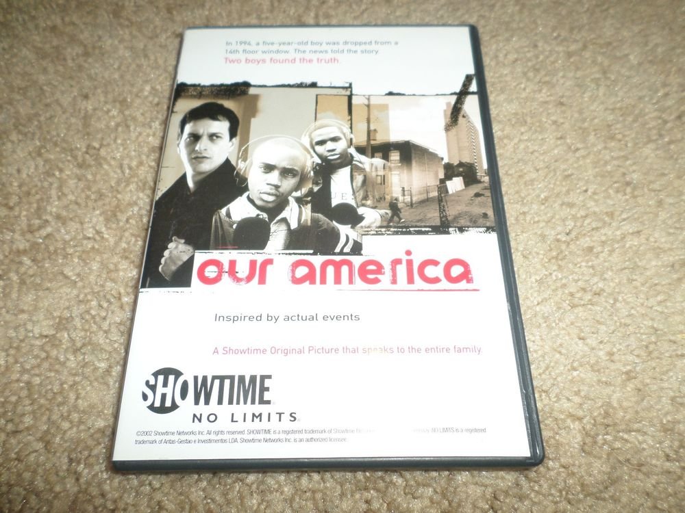 SHOWTIME NO LIMITS OUR AMERICA DVD INSPIRED BY ACTUAL EVENTS