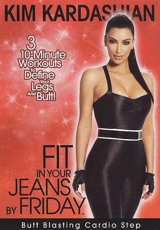 Kim Kardashian: Fit in Your Jeans by Friday - Butt Blasting Cardio Step (DVD,...