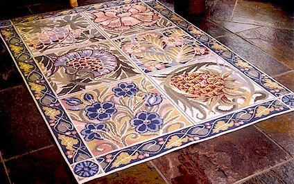 William de Morgan Rug Needlepoint Kit by Glorafilia (gl5047)