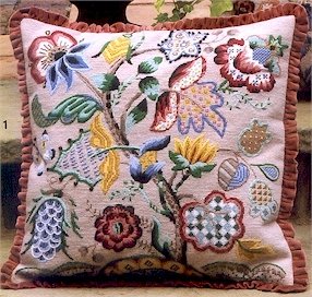 Audley End Cushion Needlepoint Kit by Glorafilia (gl5024)