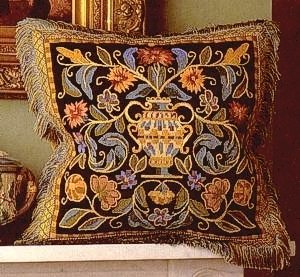 Renaissance Cushion Needlepoint Kit by Glorafilia (gl5015)