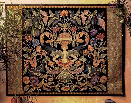 Renaissance Wall Hanging Needlepoint Kit by Glorafilia (gl5014)