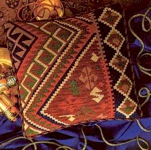 Sophia Cushion Needlepoint Kit by Glorafilia (gl5092)