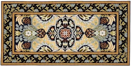 POMEGRANATE RUG Needlepoint CANVAS Beth Russell William Morris
