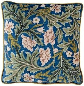 ACANTHUS Cushion Needlepoint CANVAS Beth Russell William Morris