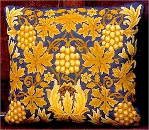 SUNFLOWER 2 Cushion Needlepoint KIT Beth Russell William Morris