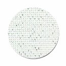 Metallic 18 mesh Mono DeLuxe Silver White 40" wide Needlepoint Canvas Zweigart (1285-017-40)