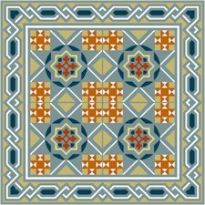 American Quilt Cushion Needlepoint Canvas (ar18-015c)