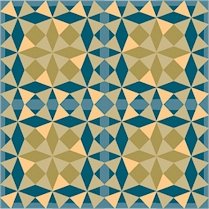 American Quilt Cushion Needlepoint Canvas (ar11-089c)