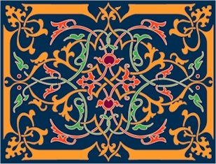 Victorian Needlepoint Cushion Canvas (ar09-vc-01c)