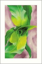Georgia O'Keeffe Corn Needlepoint Design by Lena Lawson (ok-21)
