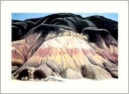 Georgia O'Keeffe Grey Hill Needlepoint Design by Lena Lawson (ok-25)