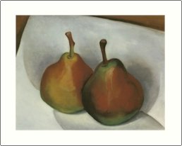 Georgia O'Keeffe Pears Needlepoint Design by Lena Lawson (ok-44)