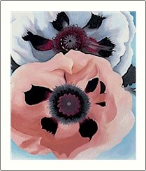 Georgia O'Keeffe Poppies Needlepoint Design by Lena Lawson (ok-49)