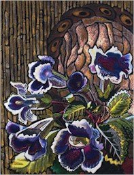 Gloxinias Needlepoint Canvas (ig-05)