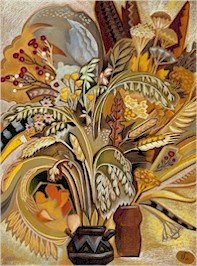 Autumn Bouquet Needlepoint Canvas (ig-02)