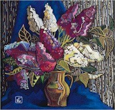 Lilac Needlepoint Canvas (ig-06)