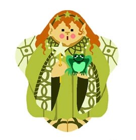 Needlepoint Fairy Queen Angel by In Good Company (LAS104)