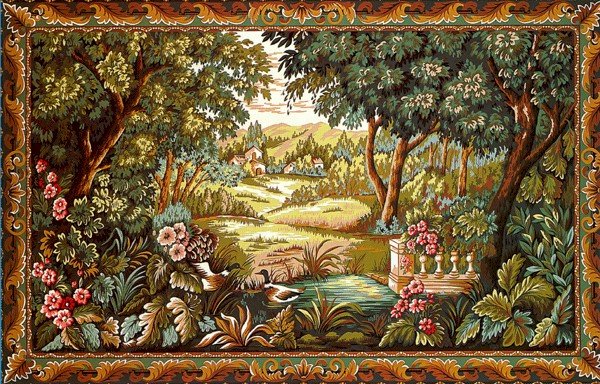Needlepoint Canvas by Margot Verdure aux Canards d'apres Verdures du XVIII (margot-253-2910)