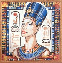 Needlepoint Canvas by SEG de Paris Nefertiti (seg-1904-32)